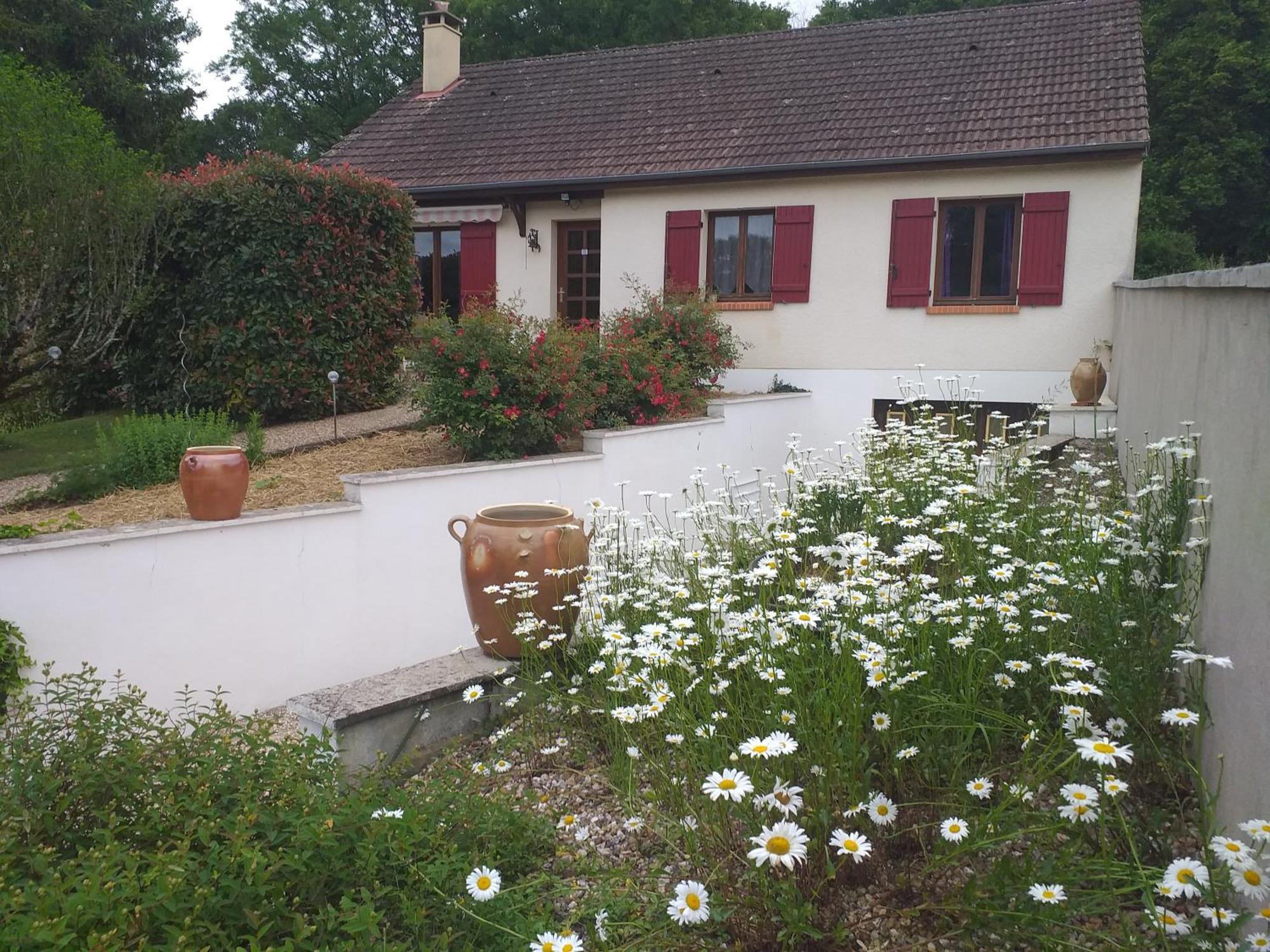 La Griotterie Villa Saint-Amand-en-Puisaye Luaran gambar